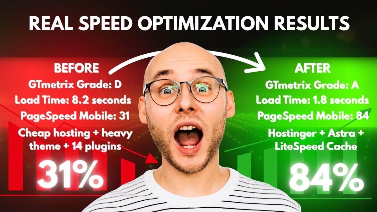 website speed optimization