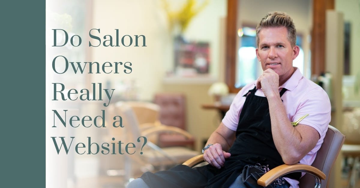 do salon owners need a website