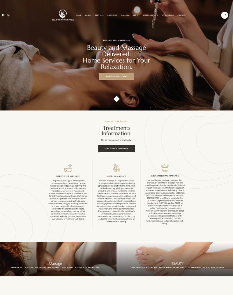 wellness beauty delivered
