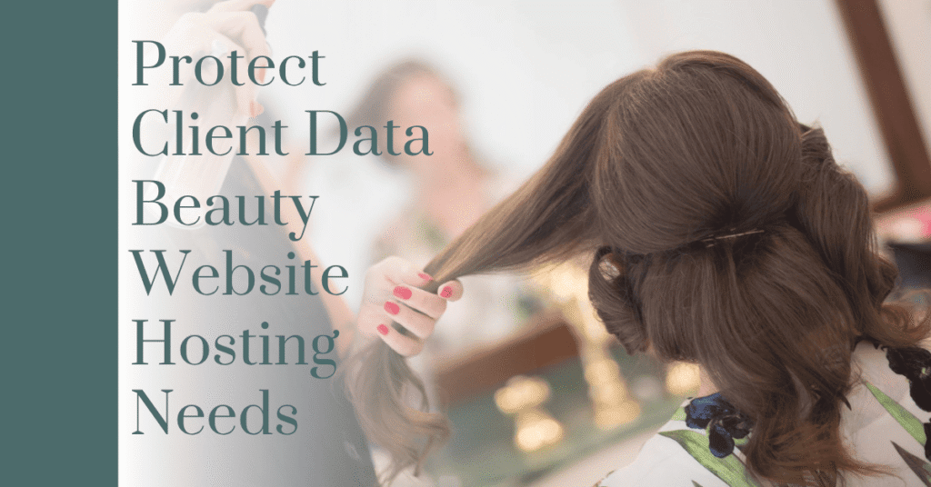 protect client data beauty website