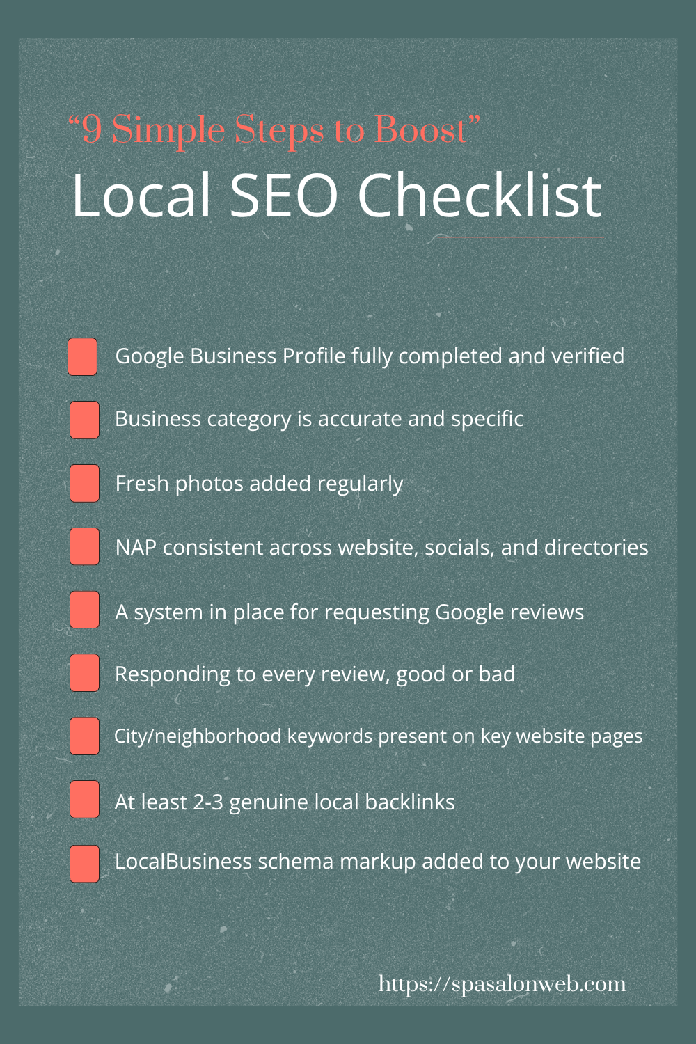Local SEO checklist for salons with 9 steps to rank on Google Maps
